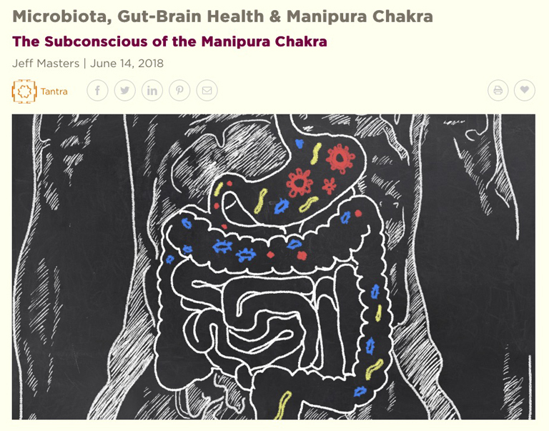 Microbiota, Gut-Brain Health & Manipura Chakra